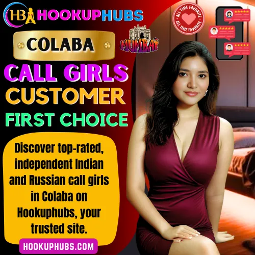 Colaba Call Girls Booking via Hookuphubs are customer first choice